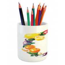 Nature Food Vegetables Pencil Pen Holder