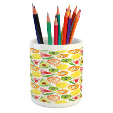 Watermelon Kiwi Avocado Pencil Pen Holder