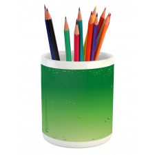 Abstract Art Water Drops Pencil Pen Holder