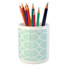 Oriental Swirls Pencil Pen Holder