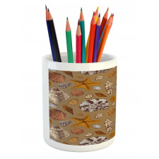 Underwater Animals Pencil Pen Holder