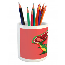 Cartoon Prehistoric Pencil Pen Holder