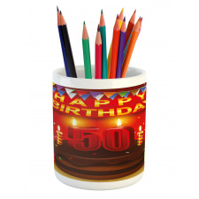 Chocolate Cake Pencil Pen Holder