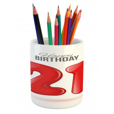 Teen Birthday Party Pencil Pen Holder