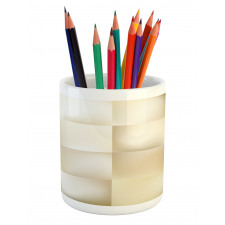 Abstract Square Shady Pencil Pen Holder