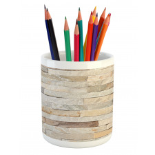 Brick Wall City Pencil Pen Holder