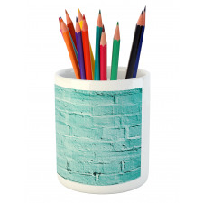 Brick Old Wall Vibrant Pencil Pen Holder