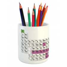 Colorful Science Pencil Pen Holder