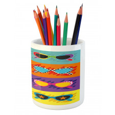 Colorful Pop Sunglasses Pencil Pen Holder