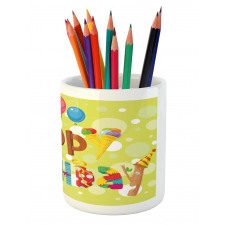 Ice Cream Candies Pencil Pen Holder