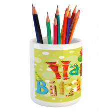 Ice Cream Candies Pencil Pen Holder