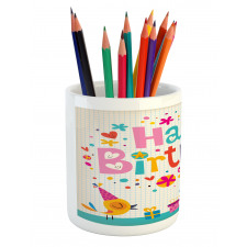 School Math Student Pencil Pen Holder