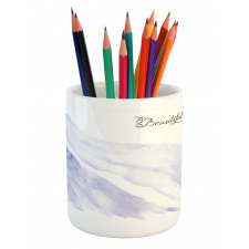 Abstract Wedding Pencil Pen Holder