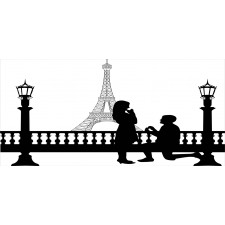 Paris City Lovers Pencil Pen Holder