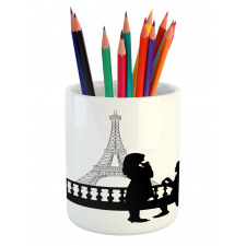 Paris City Lovers Pencil Pen Holder