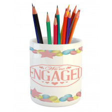 Engagement Theme Pencil Pen Holder