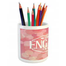 Engagement Card Pencil Pen Holder