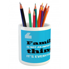 Family Writing Pencil Pen Holder