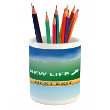 New Life Concept Pencil Pen Holder