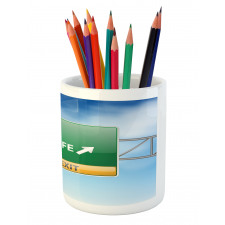 New Life Concept Pencil Pen Holder