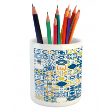 Mosaic Azulejo Pencil Pen Holder