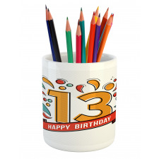 Line 13 Year Pencil Pen Holder