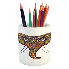 Tribal Colored Pencil Pen Holder