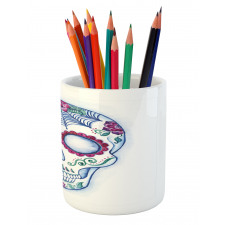 Colorful Doodle Pencil Pen Holder