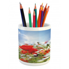 Spring Meadow Pencil Pen Holder