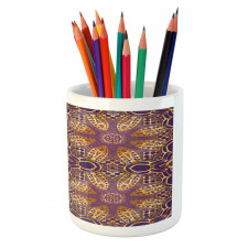 Boho Motif Pencil Pen Holder