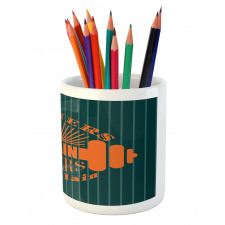 Winners Losers Words Pencil Pen Holder