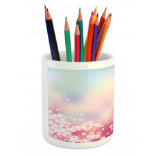 Dreamy Cherry Blossoms Pencil Pen Holder