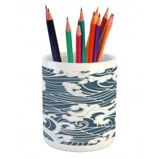 River Storm Retro Pencil Pen Holder