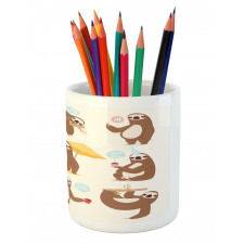 Funny Sluggard Animal Pencil Pen Holder