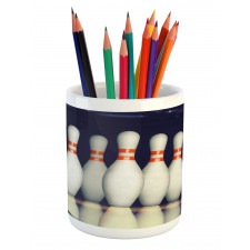 Pins on Alley Pencil Pen Holder