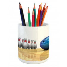 Objects on Floor Pencil Pen Holder