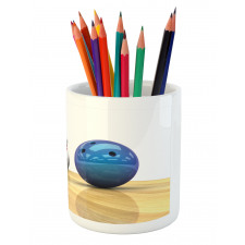 Objects on Floor Pencil Pen Holder