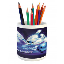 Fantasy Ball Moon Pencil Pen Holder