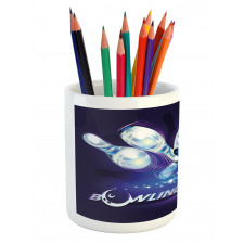 Fantasy Ball Moon Pencil Pen Holder