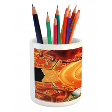 Retro Gear Technology Pencil Pen Holder