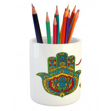 Mehndi Style Pencil Pen Holder