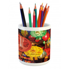 New Year Pencil Pen Holder