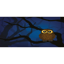 Owl on Tree Branch Pencil Pen Holder