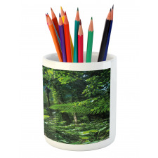 Green Untouched Nature Pencil Pen Holder