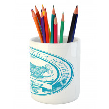 South Antarctica Pencil Pen Holder