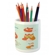 Fun Characters Kids Comic Pencil Pen Holder