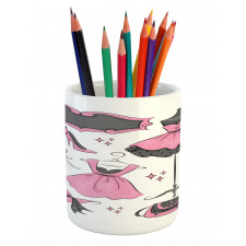 Cartoon Style Pencil Pen Holder