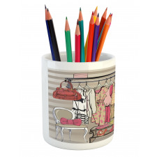 Old Fashioned Pencil Pen Holder