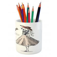 Summer Theme Pencil Pen Holder