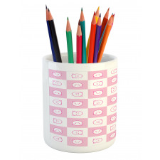 Funny Piggy Faces Pencil Pen Holder